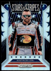 2020 Panini Prizm Stars and Stripes Prizms #9 Austin Dillon