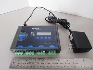 Servidor de dispositivos serie MOXA NPort 5430 Ethernet 10/100M 12-48VDC RS-422 485 - Imagen 1 de 12