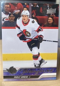 2023-24 Upper Deck Series 1 Hockey Ridley Greig Young Guns Rookie #212