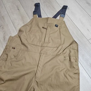 Nuevo con etiquetas Mono con tirantes de trabajo Timberland Pro para hombre talla 3XL tostado trigo oscuro - Imagen 1 de 12