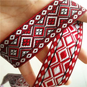 1yard Wine Flower Lace Edge Trim Ribbon Fabric Embroidered Applique Sewing Craft - Picture 1 of 6