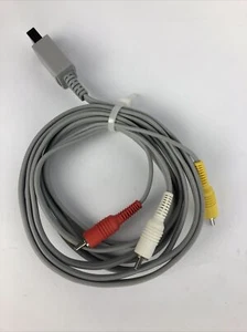 OEM Genuine Official Authentic Nintendo Wii AV Cable Wire RVL-009 Free Shipping - Picture 1 of 4