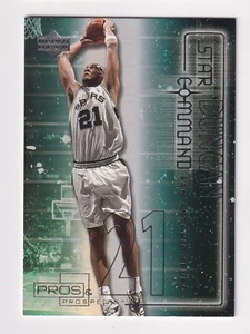 2001-02 Upper Deck Pros & Prospects STAR COMMAND #SC6 TIM DUNCAN Spurs - Picture 1 of 2