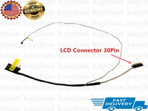 Genuine LCD Video Display Cable For HP 250 255 G4 G5 DC020026M00 Nontouch 30 Pin - Picture 1 of 6