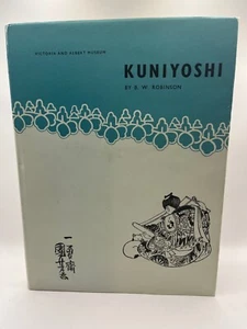 KUNIYOSHI Japanese Woodblock Prints by B.W. Robinson / London, 1961 , rare art - Picture 1 of 20