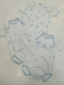 BODY NEONATO mezza manica LEGGERI 0-1-3-6-9-12-18-24-36 MESI - Picture 1 of 21