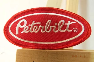 Peterbilt Truck Trucking Iron-On Embroidered Patch - Picture 1 of 1