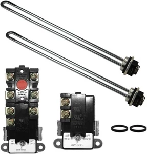 Electric Water Heater Tune up Kit Includes Two Water Heater Thermostat Elements - Picture 1 of 9