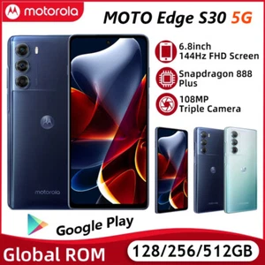 Global Rom Motorola MOTO Edge S30 5G Snapdragon 888+ 5000mAh 144Hz 108MP 512GB - Picture 1 of 22