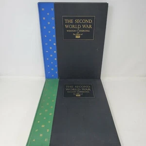 The Second World War by Winston S. Churchill - 2 Volumes, Time Life - Hardcover - Picture 1 of 11