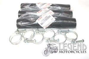 Genuine Suzuki GT750 Radiator Hose & Clamp set 09343-31001 09400-40311 -- J02 - Picture 1 of 1