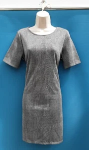 SHIFT, TUNIC DRESS,GREY PLAID,MOD,60S,70S,80S,90'S VINTAGE STYLE,SIZE 10,NWTS - Picture 1 of 9