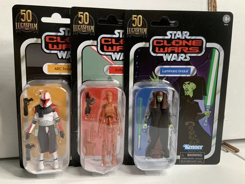 Star Wars Vintage Collection Vc213, Vc215, Vc216 Arc Trooper Battle Droid Unduli Cover