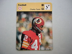 1977 1977/79 SPORTSCASTER NFL FOOTBALL PHOTO CHARLEY TAYLOR WASHINGTON REDSKINS - Picture 1 of 2