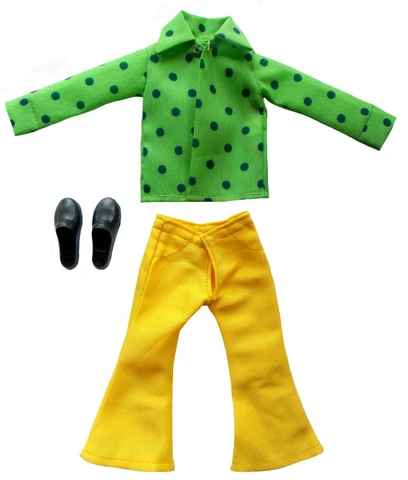 1970 BROADWAY JOE NAMATH 12" mego football figure -- GREEN SHIRT & YELLOW PANTS Cover