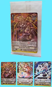 Cardfight Vanguard 3 CARD PR PROMO set KASTILIA BLOSSOM RAIN ISEULT Sealed - Picture 1 of 4