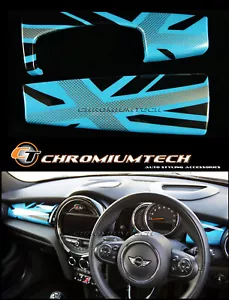 MK3 Mini Cooper / S / Eins / Jcw F55 F56 F57 Blau Union Jack Dashboard Panel - Bild 1 von 7