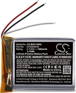 Battery for Bose SoundWear Companion Speaker - 1000 mAh - 3.70Wh (CS-BSC100SL)