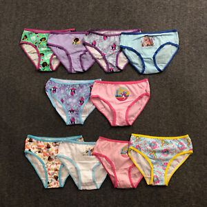10 PACK Disney Raya and the last Dragon Panties Multicolor Briefs Size 8 NWOT