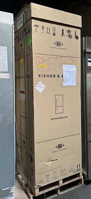 Fisher & Paykel RS2484WLUK1 24" LH Bottom Freezer Refrigerator - Panel Ready - Image 1 of 2