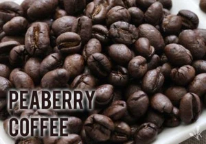 PAPUA NEUGUINEA KAFFEEBOHNEN PEABERRY DUNKEL GERÖSTET 5 PFUND IN 1 PFUND BEUTELN - Bild 1 von 24