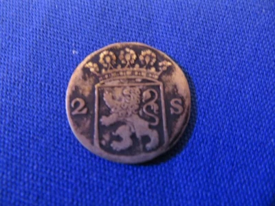 Moneda colonial americana temprana de plata de 1760 antes de monedas acuñadas en Estados Unidos ENVÍO GRATUITO Foto 1 de 4