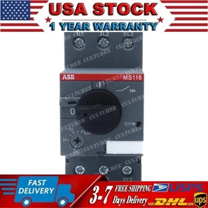 ABB MS116-16 Manual Motor Starter 10-16A 1SAM250000R1011KD - Picture 1 of 11