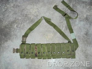 British Military Army 11 Round 40mm Grenade Bandoleer, Bandolier Woodland DPM - Bild 1 von 7