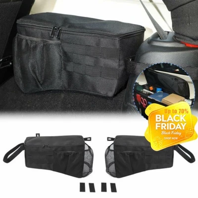 Storage Bag Cage w/ Multi-Pockets Organizers for Jeep Wrangler JK 07-18 4 doors Foto 1 de 4
