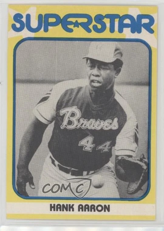 1980 TCMA Superstars Hank Aaron #34 HOF - Image 1 of 2