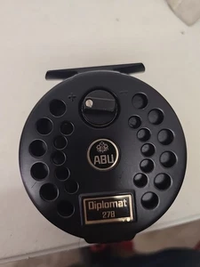 Abu Garcia Diplomat 278 Disk Drag Single Action Fly Fishing Reel Japan - Picture 1 of 7