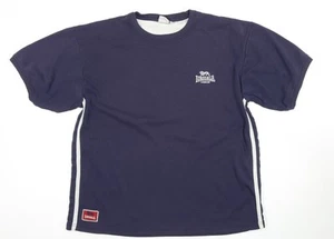 Lonsdale Men's Blue T-Shirt, Size L, Crew Neck - Picture 1 of 12