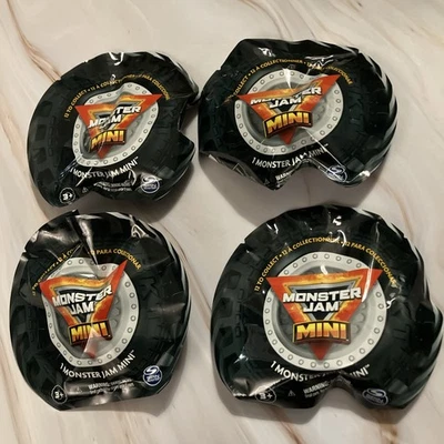 Serie 15 Blue Thunder Mohawk Warrior Lote De 4 Monster Jam Minis Nuevo En Caja Sellado Foto 1 de 4