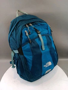 The North Face Recon Teal Backpack Travel Outdoor School Hiking READ - Picture 1 of 18