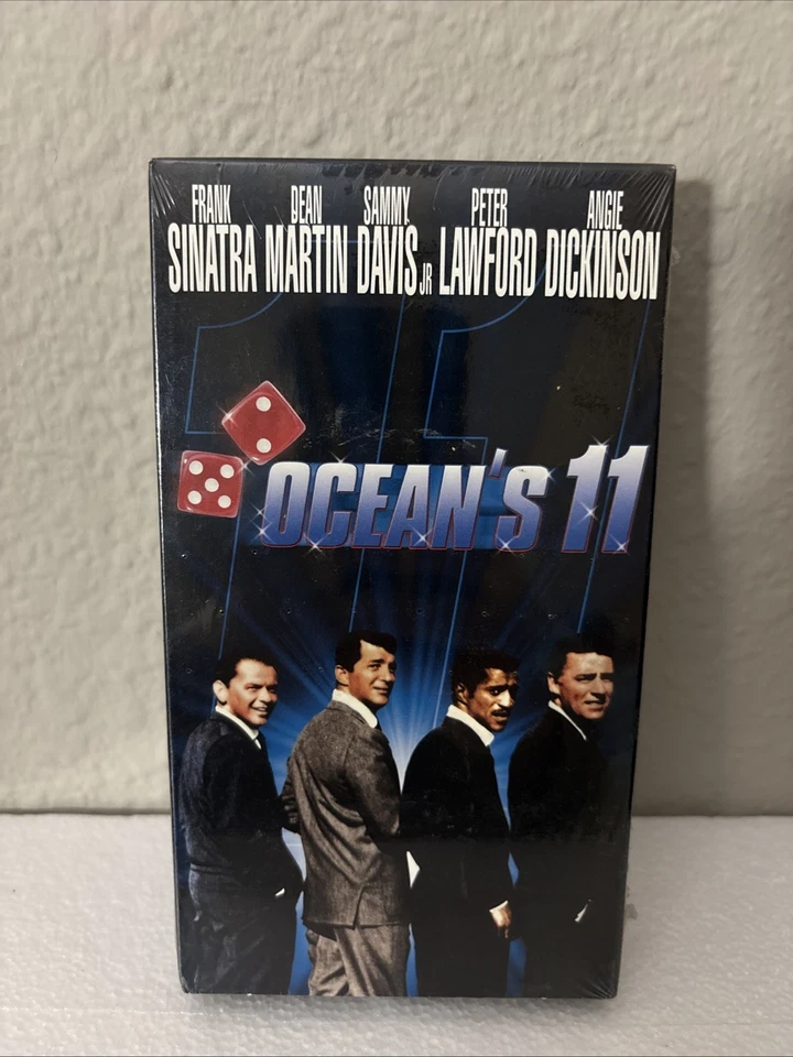Oceans 11 VHS VCR  Movie  Frank Sinatra, Dean Martin NEW SEALED - Image 1 of 4