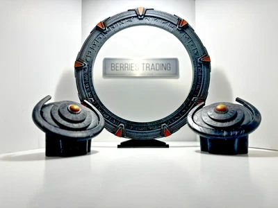 Stargate SG1 Gate Dial Home Stand Art Prop Original - Collectors - Image 1 of 4