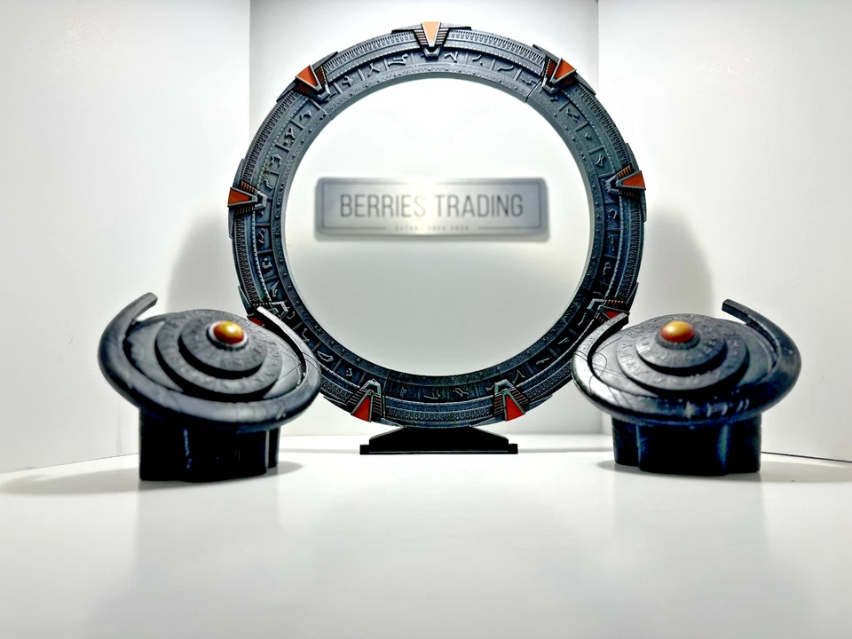 Stargate SG1 Gate Dial Home Stand Art Prop Original - Collectors - Image 1 of 4