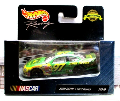 2000 Hot Wheels Racing Track Edition John Deere Ford Taurus #97 NASCAR - Image 1 of 4