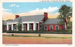 # K2801 ft. Benjamin Harrison, in.    POSTAL, CLUB DE SERVICIO - Imagen 1 de 2