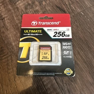 New In Package Transcend 256GB SDXC - Picture 1 of 2