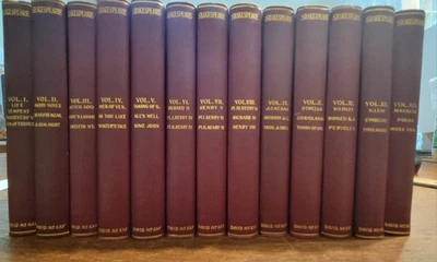 The Complete Works of Shakespeare - Handy Stratford Edition - 13 Volumes Foto 1 de 4