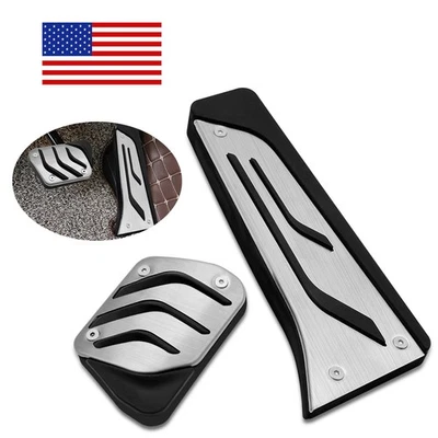 For BMW E81 E82 E90 F20 F31 Gas Brake Pedal Cover Anti Slip Foot Pedals *2 Foto 1 de 4