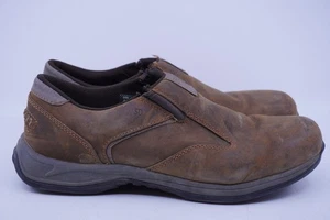 Zapatos de trabajo sin cordones Red Wing ComfortPro 8705 para hombre 9,5 D cuero marrón cómodos - Imagen 1 de 6