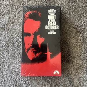 The Hunt for Red October (VHS, 1990) -New & Sealed! Free Shipping - Foto 1 di 3