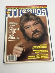 JANUARY 1988 PRO WRESTLING ILLUSTRATED magazine TED DIBIASE - Picture 1 of 4