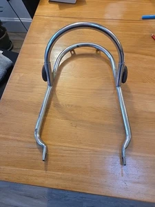 Triumph 650 750 ?? rear back mudguard stay bracket grab rail USED AS FOUND - Picture 1 of 4