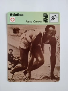 CARTE 1977 EDIZIONE RENCONTRE ATLETICA JESSE OWENS - Picture 1 of 2