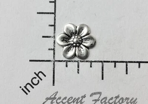 29654 - 6 Stück kleine Blume NR Fund Stempel Silberochse - Bild 1 von 3