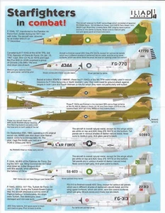 ILD48020 Iliad Design 1:48 Lockheed F-104 Starfighters in Combat - Foto 1 di 3