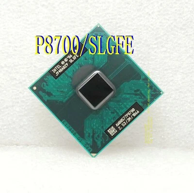 Intel Core 2 P8700 (SLGFE) Dual Core 3M Cache 2,53 GHz 1066 MHz Notebook-Prozess - Bild 1 von 4